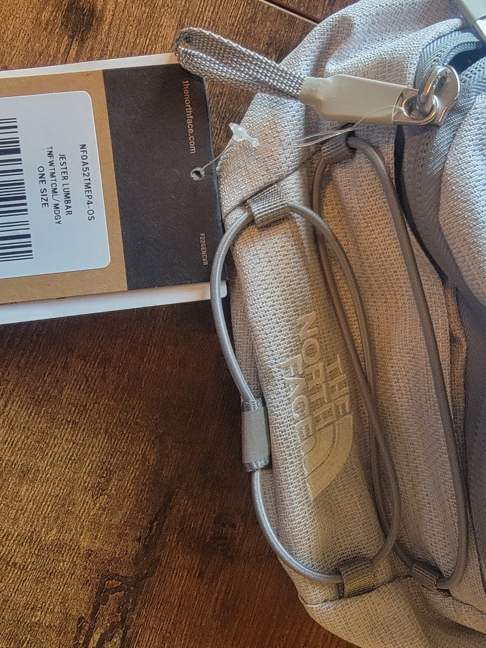 The North Face Light Gray Jester Lumbar Pack